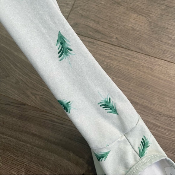 Baby Goosebumps Evergreen Christmas Trees Modal Coverall Romper - Picture 6 of 6